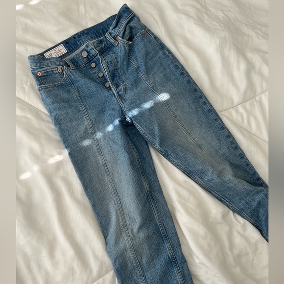 Cheeky Straight High Rise Jeans - Picture 3 of 4